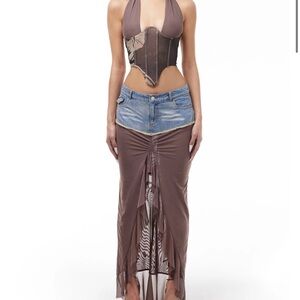 The Kript Sorina Skirt Set